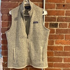 Patagonia Cream Fleece Vest